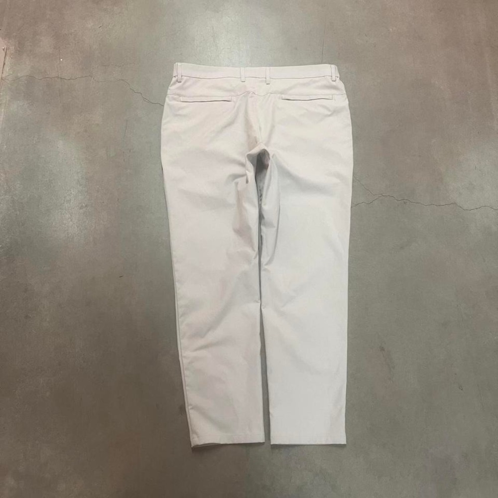 Jack Archer men's gray performance chino pants straight stretch 36